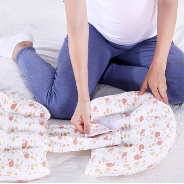 Cotton Waist Maternity Pillow For Pregnant Women Pregnancy Pillow U Full Body Pillows To Sleep Pregnancy 4