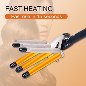 Hair Crimper Curling Iron Ceramic Crimpers Wavers Curler Wand Fast Heating five 5 Barrels Hair Waver 1