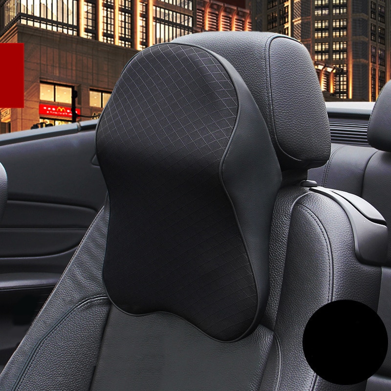 Creative Auto Safety Pillow Car Headrest Breathe Car Auto Seat