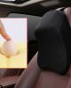 Car Seat Headrest Pad 3D Memory Foam Pillow Head Neck Pain Relief Travel Neck Support Breathable 4