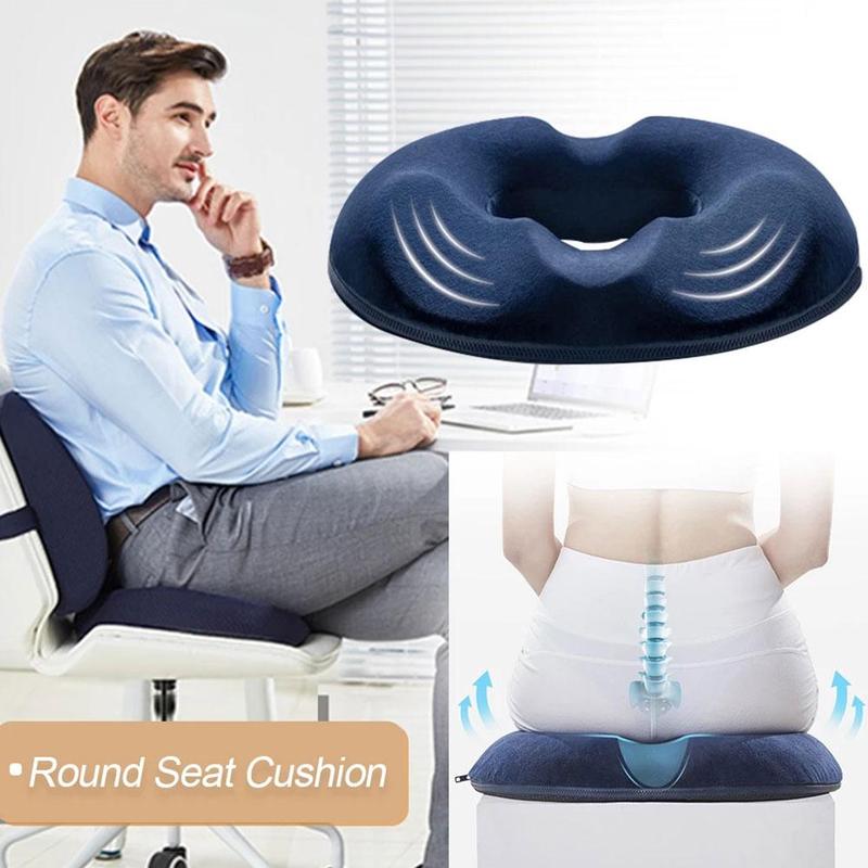 Premium Soft Hip Support Pillow Memory Foam Massage Chair Mat for Home  Massage Pillow Durable Coccyx Orthopedic Pillow Great Gift for Office Car