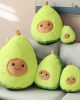 Smiling Avocado Stuffed Plush Toys Filled Doll Soft Sofa Plants Cushion Cartoon Fruit Pillow Soft Cushion 1