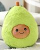 Smiling Avocado Stuffed Plush Toys Filled Doll Soft Sofa Plants Cushion Cartoon Fruit Pillow Soft Cushion 2