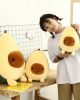 Smiling Avocado Stuffed Plush Toys Filled Doll Soft Sofa Plants Cushion Cartoon Fruit Pillow Soft Cushion 3