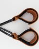 1 2pcs PU Leather Baby Bag Stroller Hook Pram Rotate 360 Degree Rotatable Velcro Cart Organizer 3