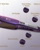 KIPOZI Professional Titanium Flat Iron Hair Straightener with Digital LCD Display Dual Voltage Instant Heating Curling 3