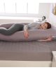 2022 70x130CM New Full Body Nursing Pregnancy Pillow U Shaped Maternity For Sleeping With Removable Cotton 3