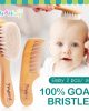 Baby Hair Brush And Comb Set for Newborn Massage Bath Shower Portable Comb For Hair Mini