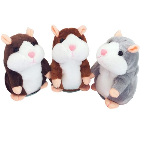 Learn To Repeat The Small Hamster Plush Toy Talking Hamster Doll Toy Record Children s Sducational
