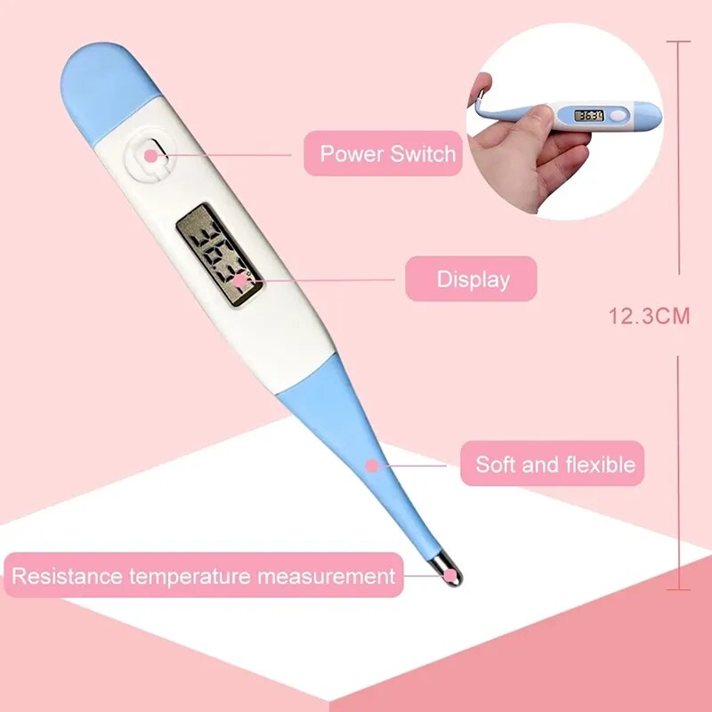 4/8/10/13pcs Newborn Baby Kids Nail Hair Health Care Thermometer