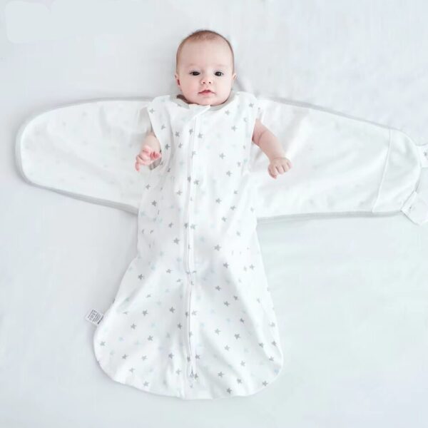 Insular Newborn Baby Wrapped Anti Startle Baby Blanket Summer Thin Baby Swaddling Artifact Universal In All Seasons Comfortable